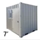 7ft Small Cubic Shipping Container