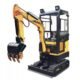 Mini Excavator 1.5 Ton Kubota with Cab