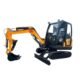 Mini Excavator 3.5T Swing Boom, Hydraulic Thumb, and ACHeat Included