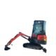 Mini excavator 1.8 ton with Cab – KubotaYanmar with Hydraulic Thumb & Swing Boom