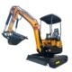 Mini excavator 1.8 ton with KubotaYanmar with Hydraulic Thumb & Swing boom