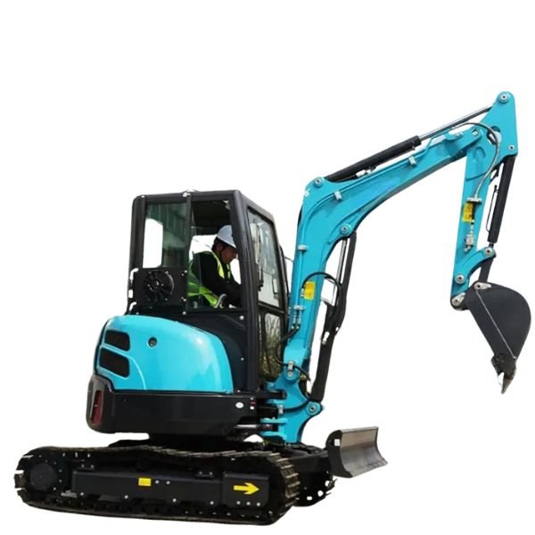 Zero Turn Excavator 3.5 Ton With Swing Boom, AC and Hydraulic Thumb