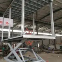 Double deck underground home garage parking lift hydraulic car scissor lift (DDSL3T)