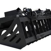 Rock Grapple Bucket Skid Steer